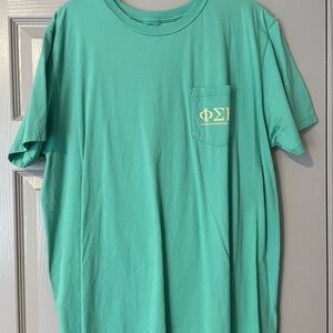 Phi Sigma Pi - LSU Green Short Sleeve Tee Vibrant Casual Wear
